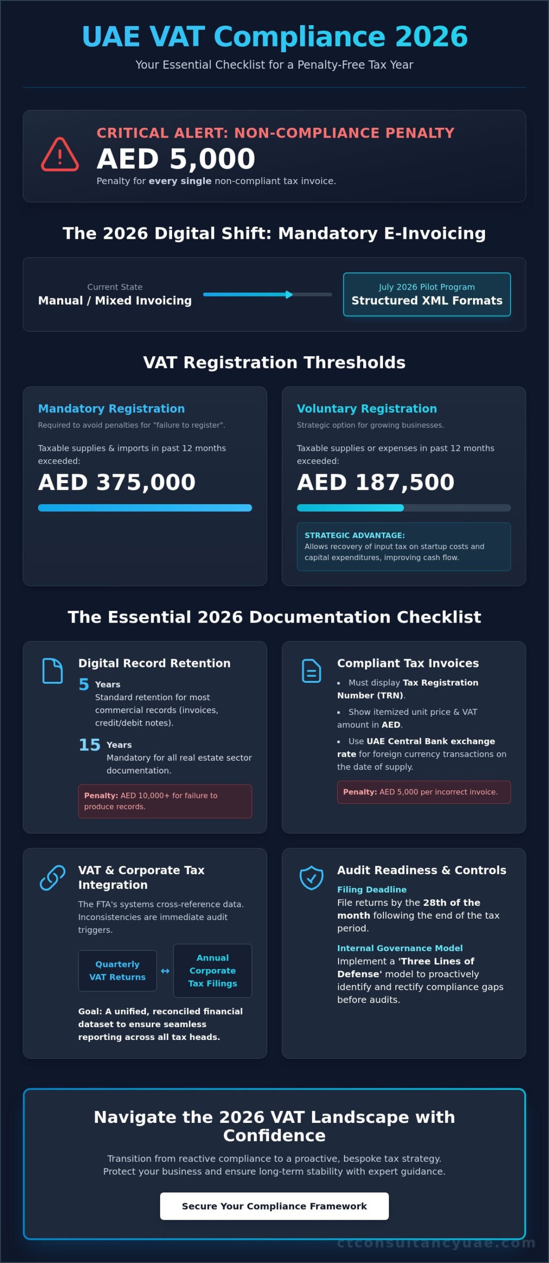 VAT Compliance Checklist for UAE Businesses: The 2026 Strategic Guide