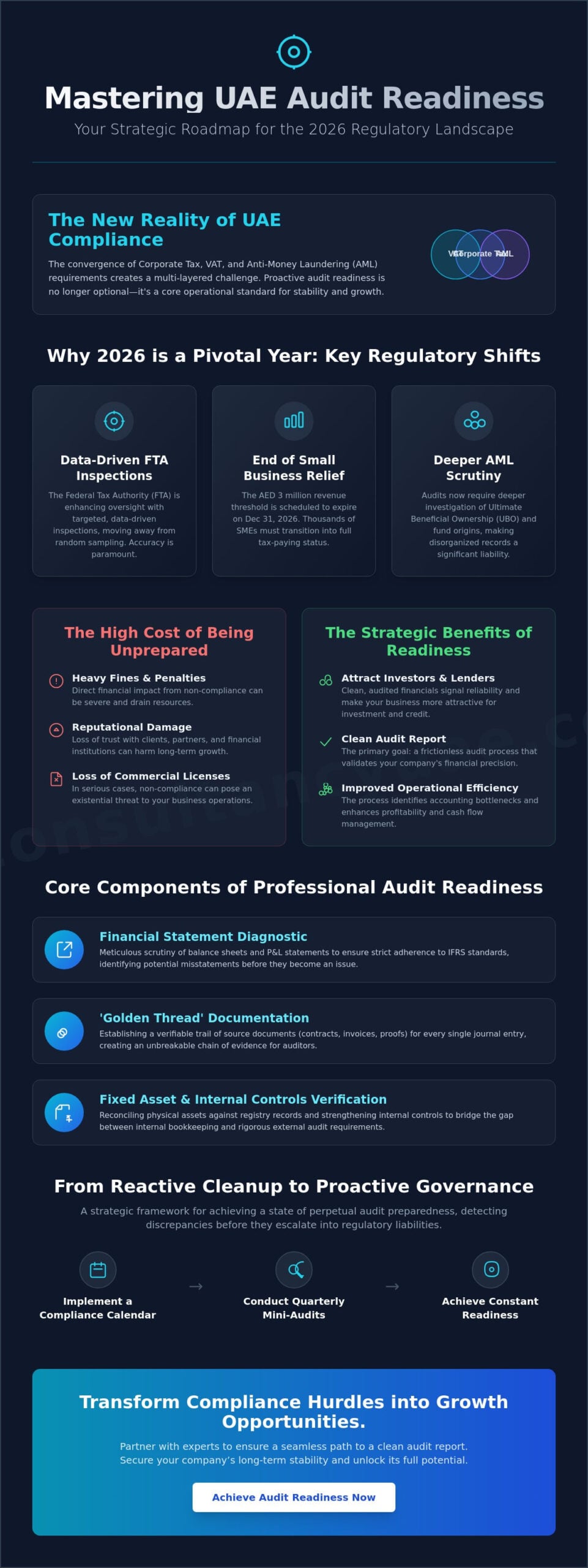 Audit Readiness Services in the UAE: A Strategic Guide to Regulatory Compliance in 2026